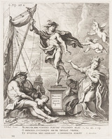 KG 14454
<br/>
Allegorie op de handel van Antwerpen
<br/>
<em>Thulden, Theodor van (1606-1669)</em>